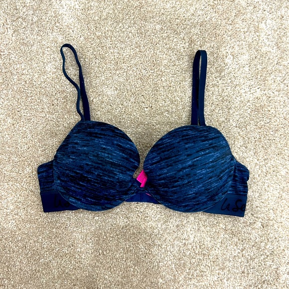 La Senza Remix Bra Navy Blue Size 32C - Picture 1 of 7